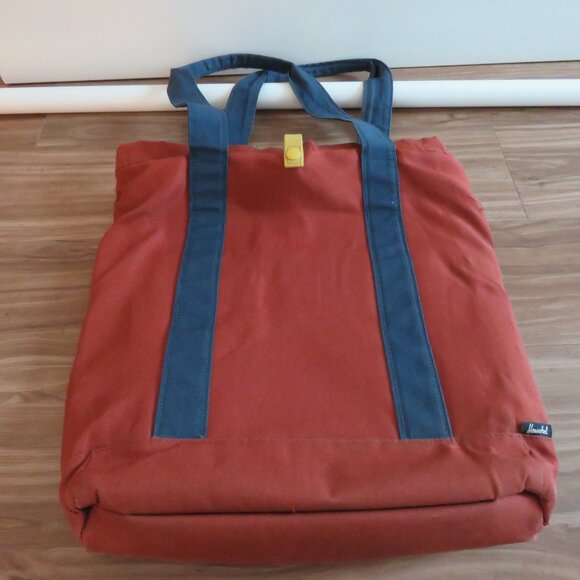 HERSCHEL SUPPLY CO Plus Series Colorblock Block Party Retro Laptop Tote Bag - Picture 11 of 16